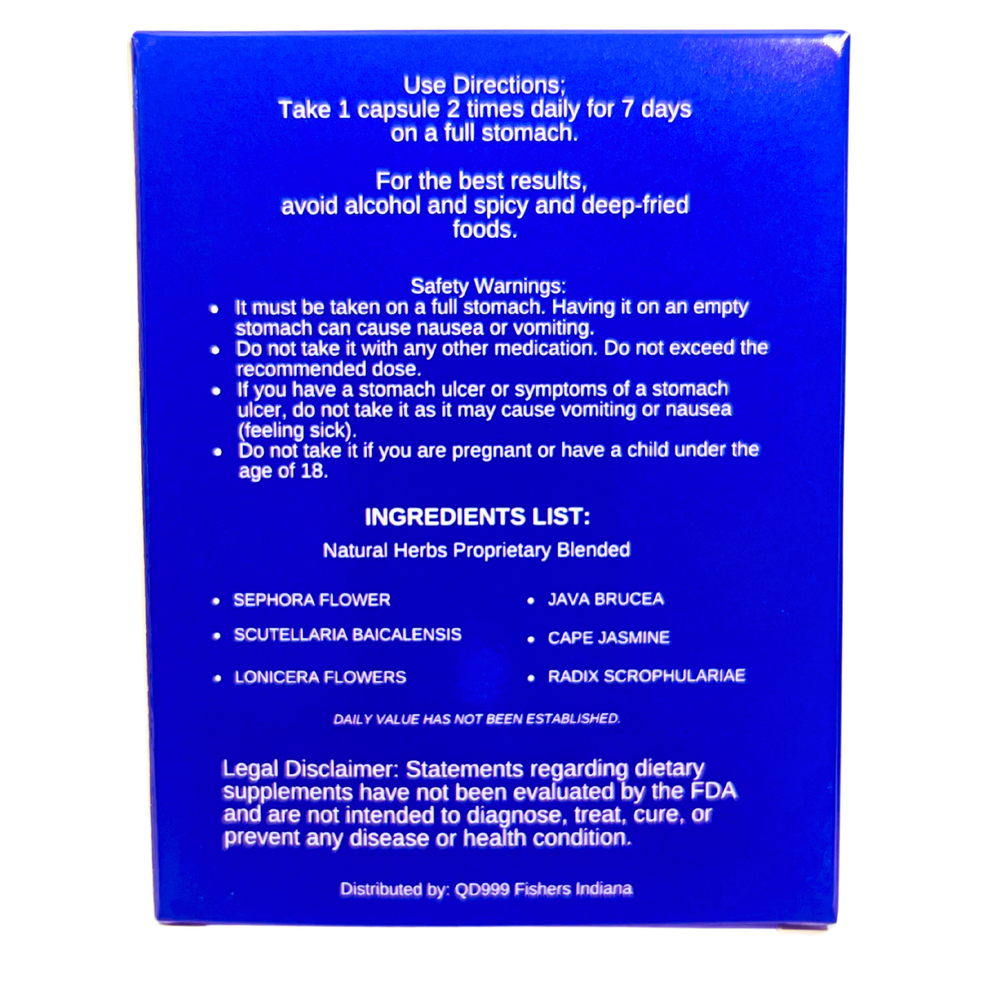 HemorRelief, 7 Days Herbal Remedy Formula, Fast & Long-Lasting Relief