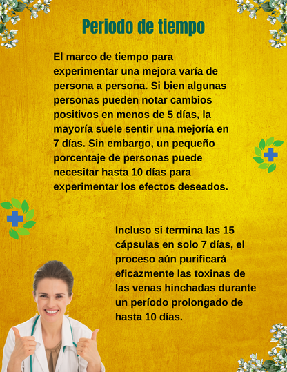 861 HERBS -Desintoxicación De Hemorroides, 7 días Formula, trabaja para abordar las causas raíces de los hemorroides para proporcionar un alivio duradero, remedio 100% herbal.